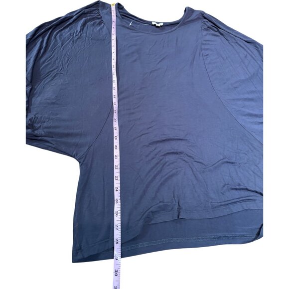 POL Dolman Sleeve Navy Blue Tunic top Oversized sz S fits up to L NWOT - Picture 8 of 9